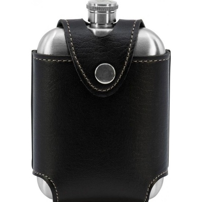 MEEX Ocelová kapesní lahev 97124 170 ml