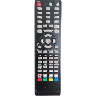 съвместим Sencor slt1929dvbt, slt1971dvd, slt2232dvbt, slt2271dvd, slt2432dvbt, slt24f67dvd - заместител дистанционно управление (slt1929dvbt, slt1971dvd, slt2232dvbt, slt2271dvd, slt2432dvbt, slt24f67dvd)