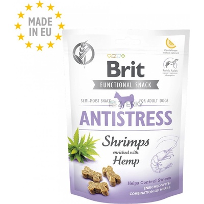 Brit Care Dog Functional Snack Antistress Shrimps 150 g