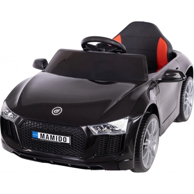 Mamido elektrické autíčko Fast Wing eko kůže černá