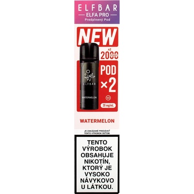 ElfBar Elfa Pro V2 Watermelon 2x2ml 20 mg