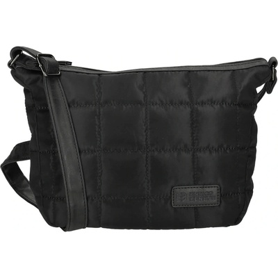 Enrico Benetti elegantní prošívaná dámská crossbody kabelka Paula černá