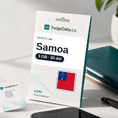 eSIM Samoa 3 GB / 30 dní