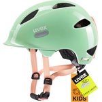 uvex OYO children's bicycle helmet, mint-peach, 50-54 cm - S4100490917 (S4100490917)