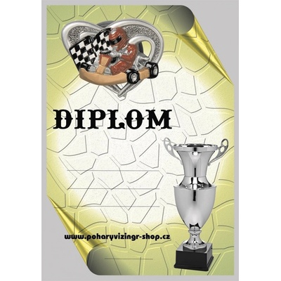 VIZINGR Motokáry diplom A4 č.4