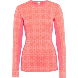 Kari Traa Дамско мериносово термобельо Kari Traa Women's Rose L/S 2.0 Merino base layer - Bubblegum - размер XXL (115-2745-0216)