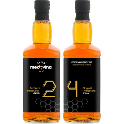 Medovina Elisa dárek k 24. výročí 11% 2 x 0,5 l