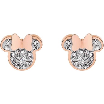 Disney Pôvabné bronzové náušnice kôstky Mickey and Minnie Mouse E600177PRWL-B.CS