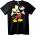 NOONEBRAND Тениска Скелетен Мики - 2XL, White