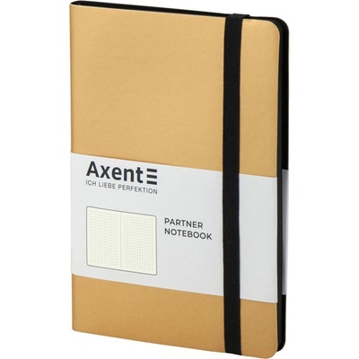 Бележник Axent Soft А5 96л. Точки Злато (1120649-24-8312-35-A)