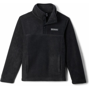 Columbia Детски поларен пуловер Columbia Kid's Steens Mtn II 1/4 Snap Fleece Pull-Over Fleece jumper - Black - размер XXS (704-4214-0611)