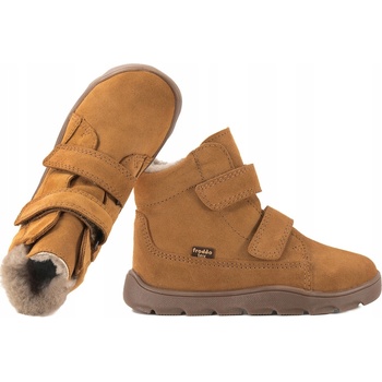 Froddo dětské kozačky semišové hnědé