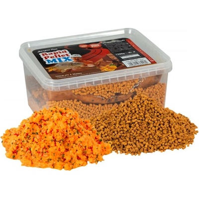 Benzár Mix PELETY RAPID MIX 1,2kg Čokoláda-Pomaranč