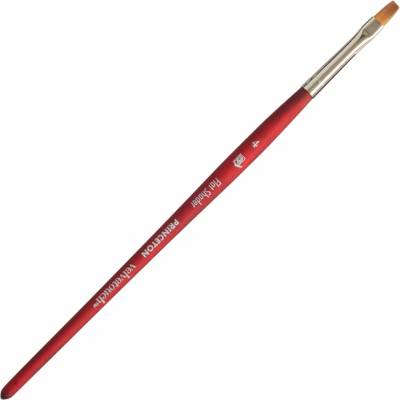 Plochý štetec PRINCETON Velvetouch Flat Shader s krátkou rúčkou - veľkosť 4