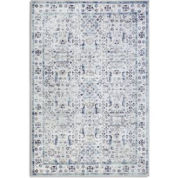 Elle Decoration Светлосин килим 80x150 cm Saveh Cream Blue - Elle Decoration (106042-80x150)