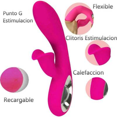 Armony Daro Vibrator & Pull Ring Stimulator Fuchsia