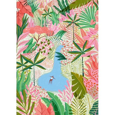 Pieces & Peace - Puzzle Piscine Naturelle 500 - 500 piese