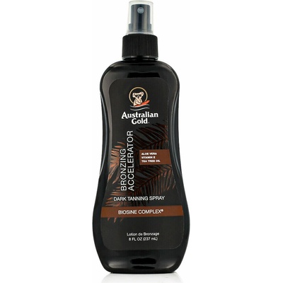 Australian Gold Bronzing Accelerator Dark Tanning Spray opaľovací prípravok na telo 237 ml