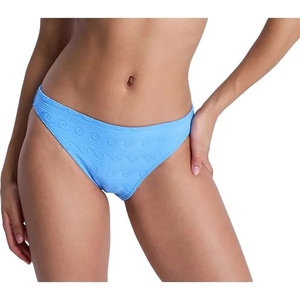 Roxy Paradise Wave Moderate bikini bottom - Blue (Silver Lake Blue Make A Splash)