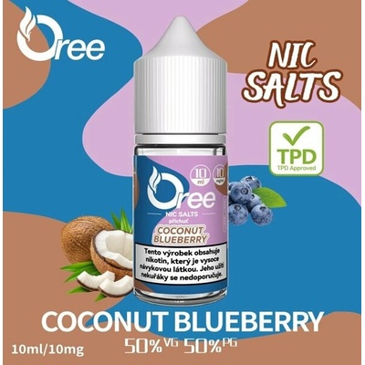 Oree SALT Coconut Blueberry 10 ml 10 mg