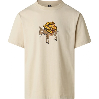 The North Face M Donkey Taxi Relaxed Short Sleeve Graphic béžové