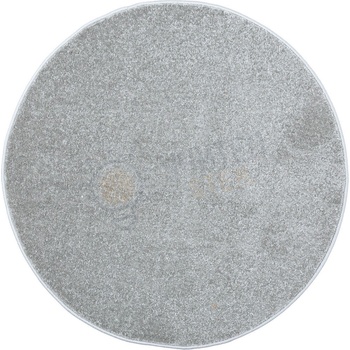 Полша Кръгъл килим - диаметър 200 см - сиво