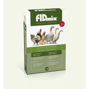 FIDMIX pre odchov a chov hydiny škatuľka 1 kg