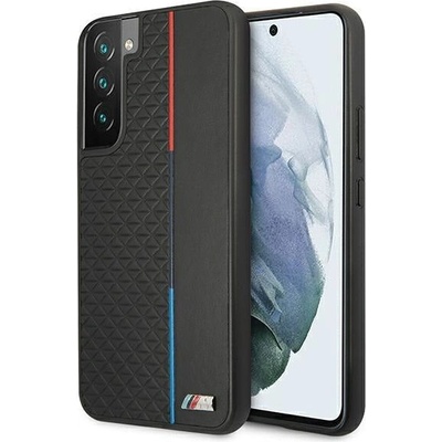 BMW Калъф BMW BMHCS22MTRTBK, M Collection Triangles за Samsung Galaxy S22 Plus, Black (3666339043308)