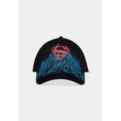 CurePink DC Comics Superman Červené logo [BA574344SPM]