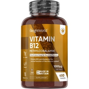 WeightWorld Vitamin B-12 Methylcobalamine 1000 mcg [450 Таблетки]
