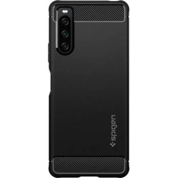 Spigen Калъф Spigen - Rugged Armor, Sony Xperia 10 IV, черен (8809811861051)