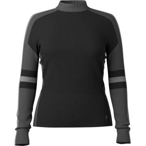 Smartwool Дамски вълнен пуловер Smartwool Women's Alpine Crew Sweater Merino jumper - Black - размер XL (105-6618-0315)