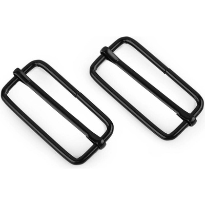 Pro Háčkování Posunovač na popruhy šíře 38 mm Balení produktu: 10 ks, Varianta: 5 černý lak – Hledejceny.cz