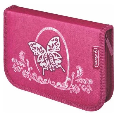 Herlitz Несесер HERLITZ Butterfly Pink