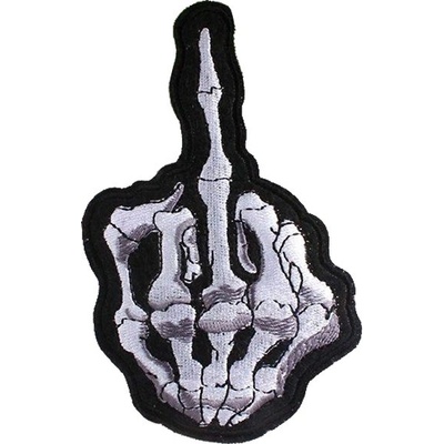 Nášivka Middle Finger malá