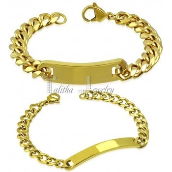 Talitha Комплект две гривни за гравиране