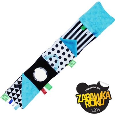 Hencz Toys mini textilna knižka modrá
