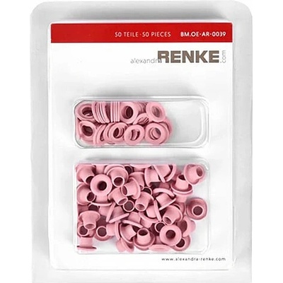 ALEXANDRA RENKE PRŮCHODKY SE ZAKONČENÍM - 8 mm / starorůžová