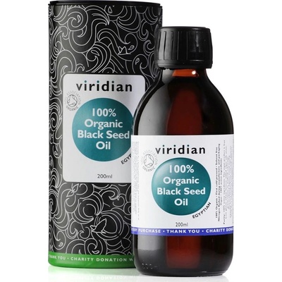 Viridian Black Seed Oil Organic 200 ml