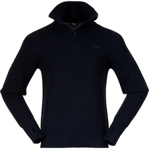 Bergans Мъжки вълнен пуловер Bergans Ulriken Jumper Merino jumper - Navy Blue - размер XL (005-0358-1714)