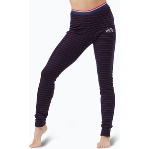 ODLO Дамски термо панталони ODLO Active Warm Originals Stripes Bl Bottom Long dark sapphire