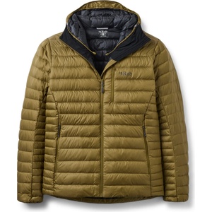 Rab Мъжко пухено яке Rab Microlight Alpine Hoody Down jacket - Oak - размер S (004-7610-0511)