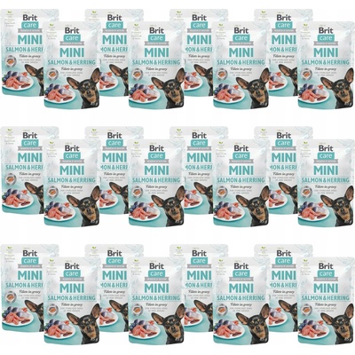 Brit Care Mini malých plemen mix 5 příchutí 20x85 g