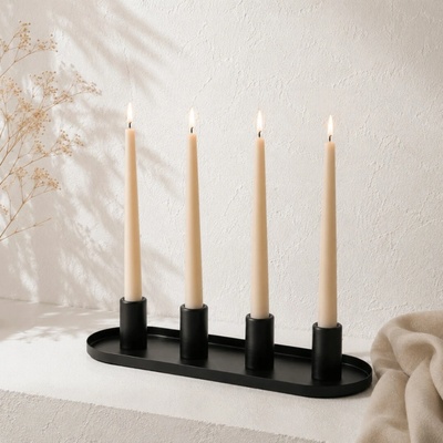 BOLTZE Adventní svícen Domi oválný 36 cm