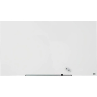 Nobo NOBO Sklenená tabuľa Diamond biela 1264x711 mm