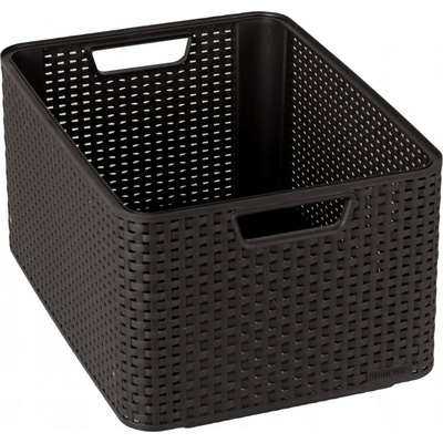 CURVER 205850 Úložný košík STYLE BOX - L - hnědý (03616-210)
