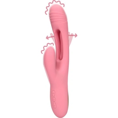 LOVELINE Flapping G Spot Rabbit Vibrator Pink Arabesque