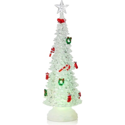 Markslöjd 705014 LED Vianočná dekorácia HAGABERG 20xLED 0,5W 230 24V strieborná ML0876