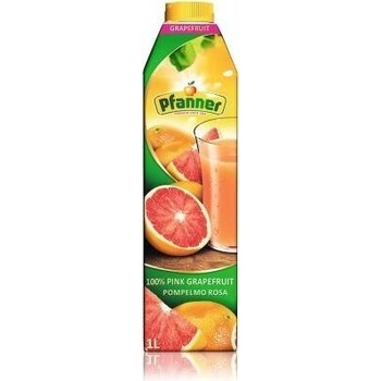 Pfanner Grapefruit růžový 100% 1 l