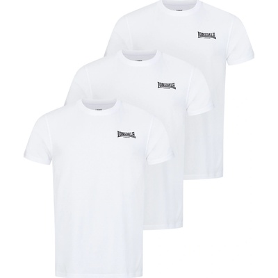 Lonsdale Men's undershirt slim fit triple pack biele